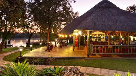 A Zambezi River Lodge, Victoria Falls, Zimbabwe, Gardens