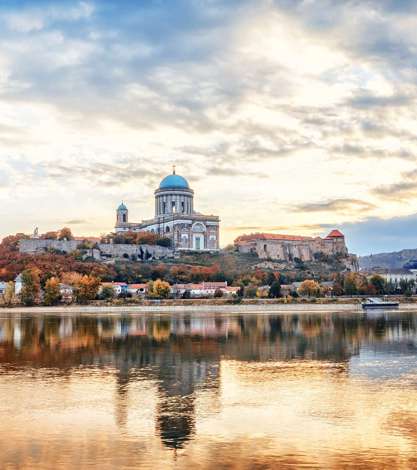 Basilica From Danube, Esztergom, Hungary