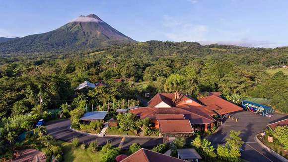 Arenal Springs, La Fortuna, Costa Rica, Aerial View