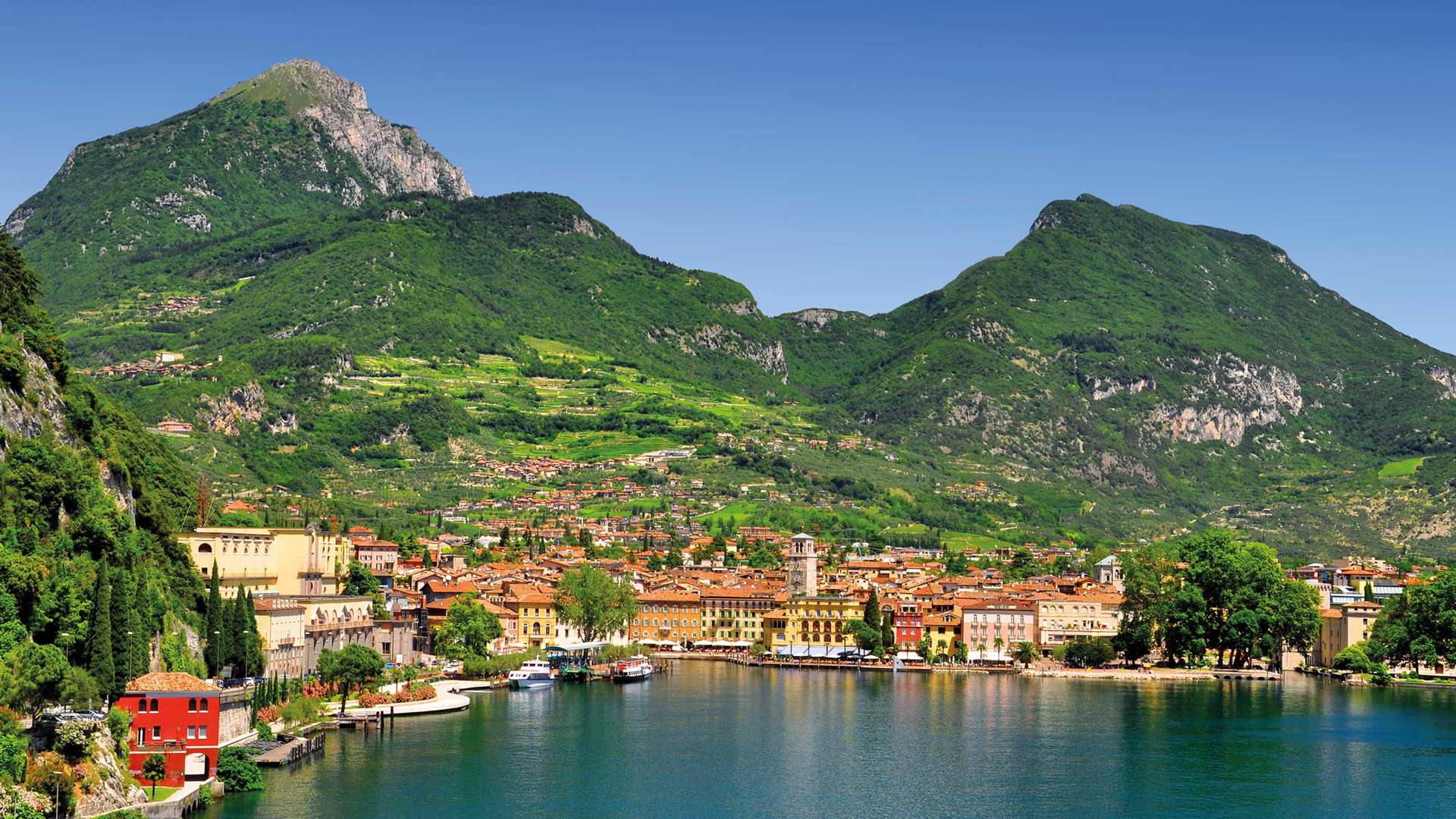 Riva Del Garda Lake, Lake Garda, Italy