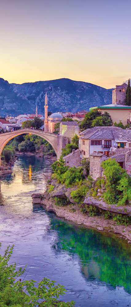 Mostar Bridge, Mostar, Bosnia and Herzegovina