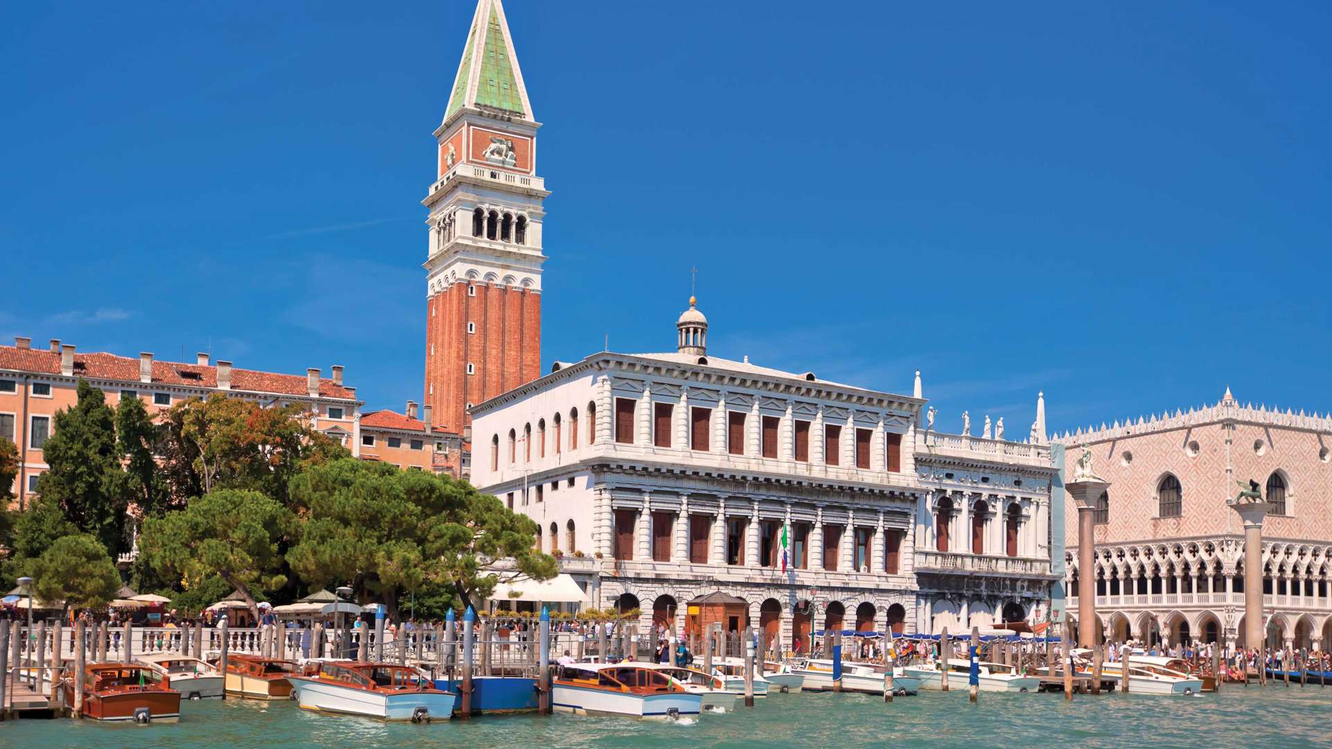 Piazza San Marco and the Doges Palace, Venice, Italy 