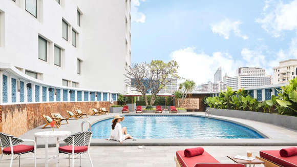 Montienhotel Surawong, Bangkok, Thailand, Pool