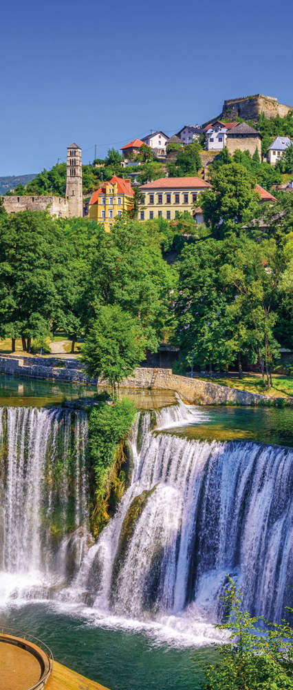 Pliva Waterfall, Jajce, Bosnia and Herzgovina