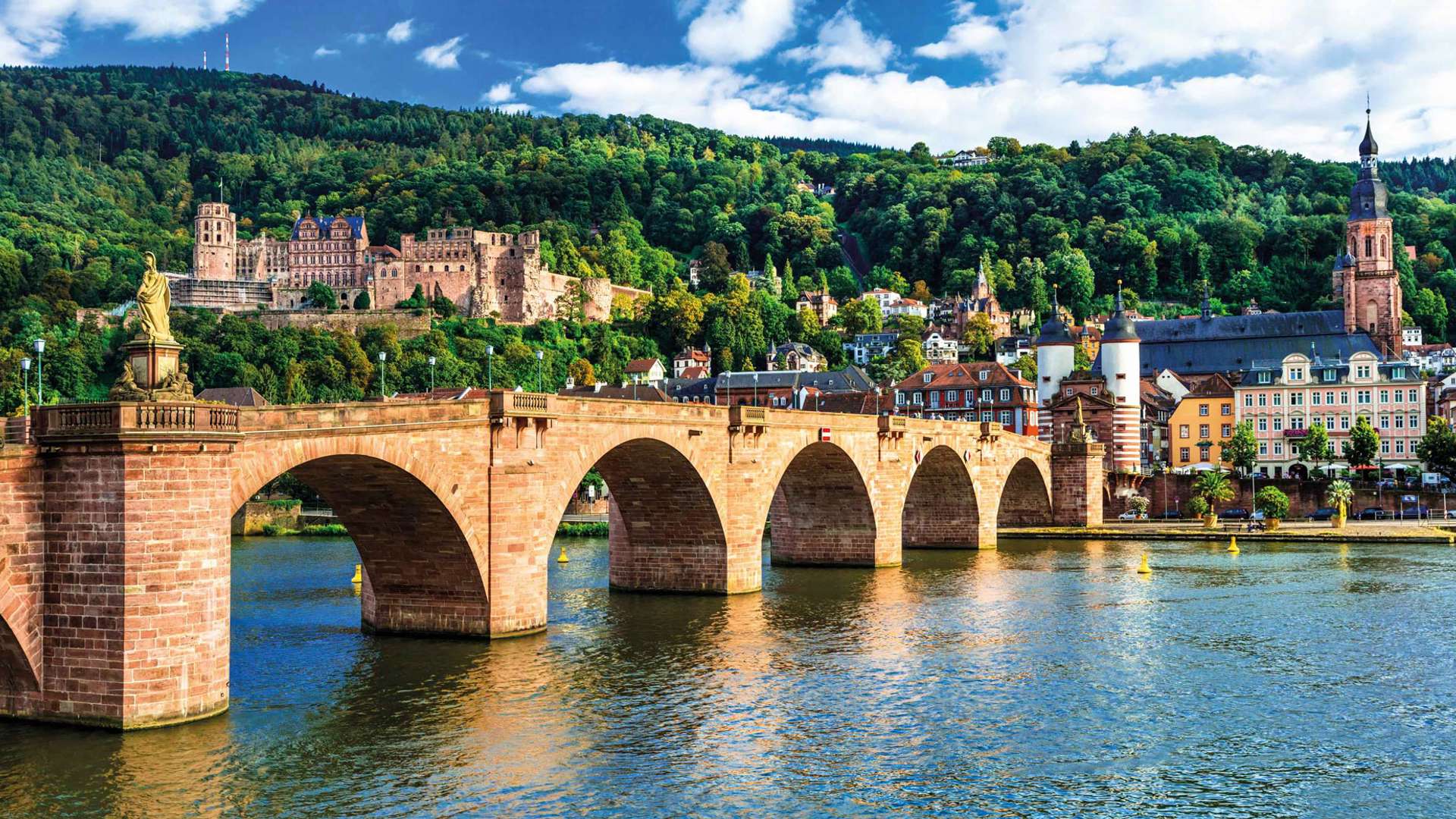 River in Heidelberg, Germany