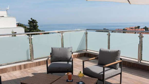 Hotel Lero, Dubrovnik, Croatia, Outdoor Terrace