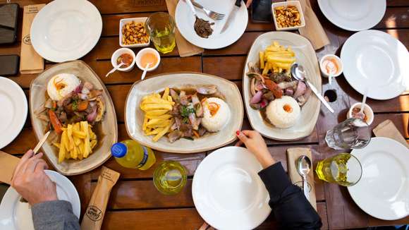 Plates With Food, Baranco Market Tour, Lima, Peru, Excursion