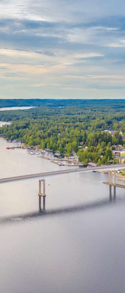 Aerial View, Puumala, Finland