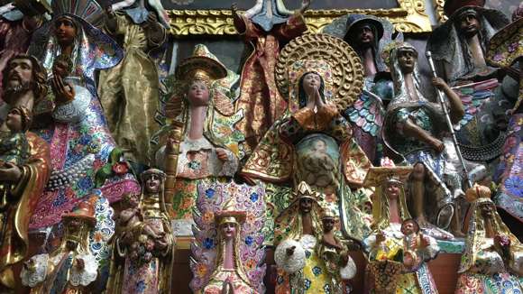 Church, San Blas, Cuzco, Peru, Excursion