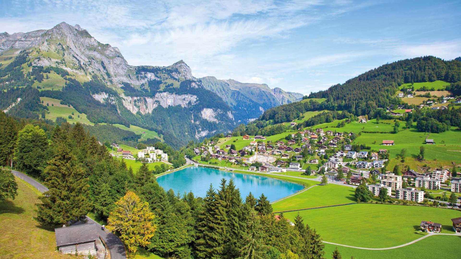 Lake View, Engelberg Village, Switzerland