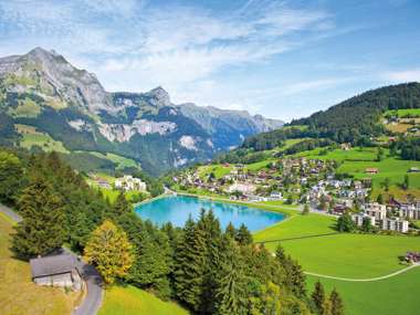 Lake View, Engelberg Village, Switzerland