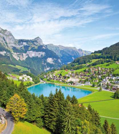 Lake View, Engelberg Village, Switzerland